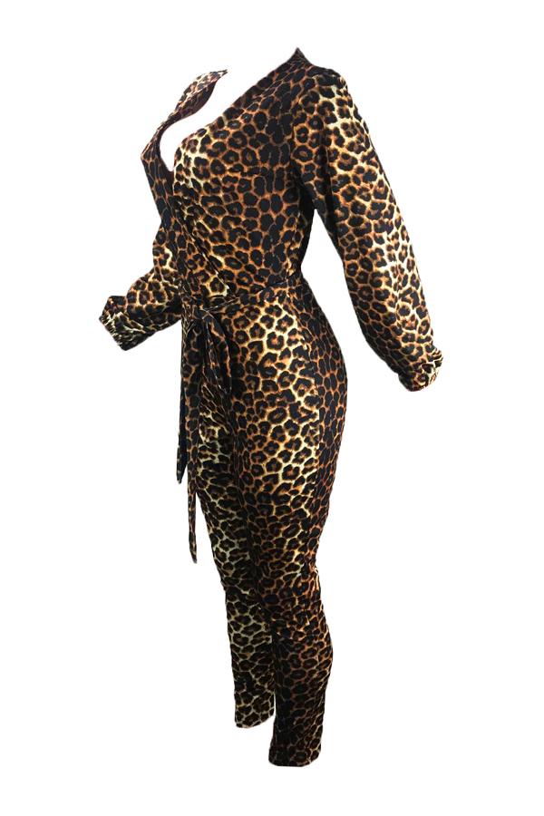 Lovely Trendy Leopard Printed One-piece JumpsuitLW | Fashion Online For ...