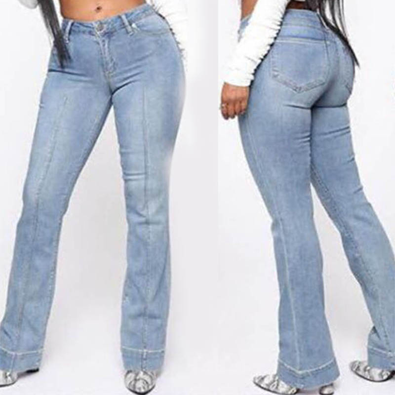 Lovely Casual Basic Baby Blue JeansLW Fashion Online For Women