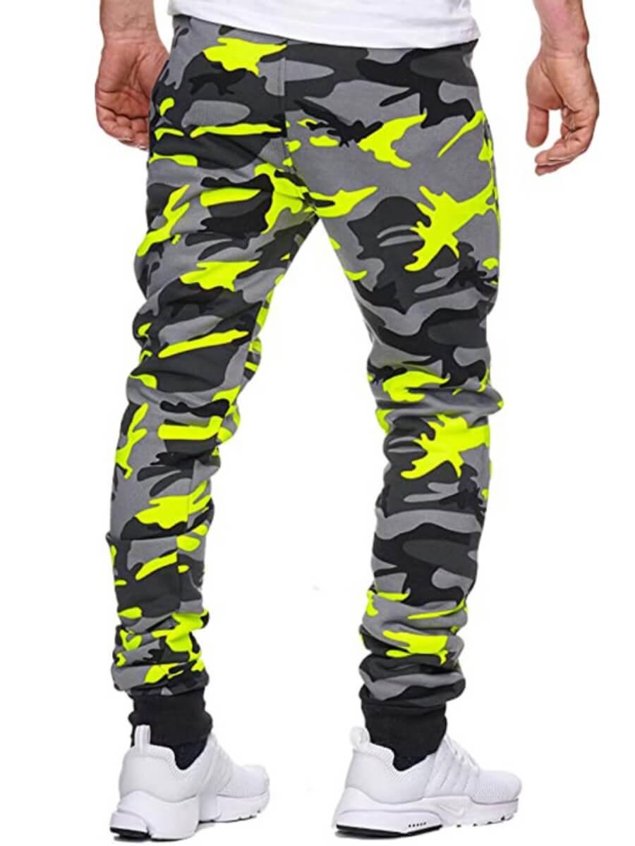 supreme yellow camo pants