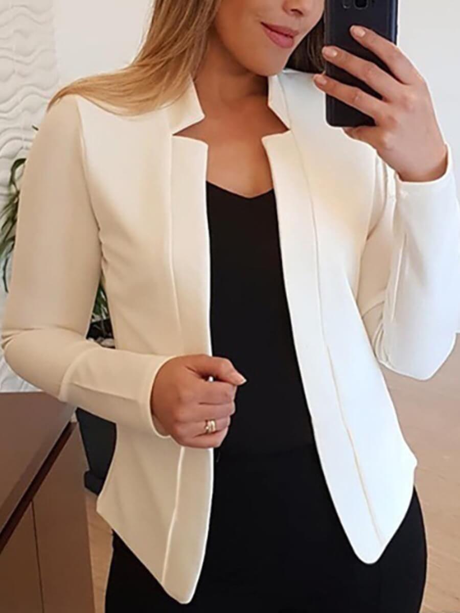 white blazer formal outfit